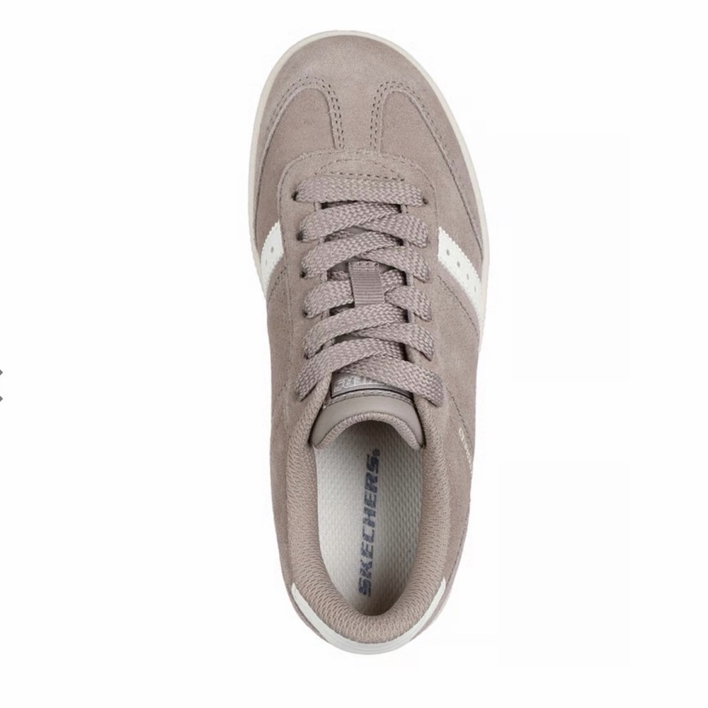 NWT Skechers Zinger 2.0 Chroma Crew Suede Women’s Sneakers Tan / Gray Size 6.5 - Picture 5 of 15